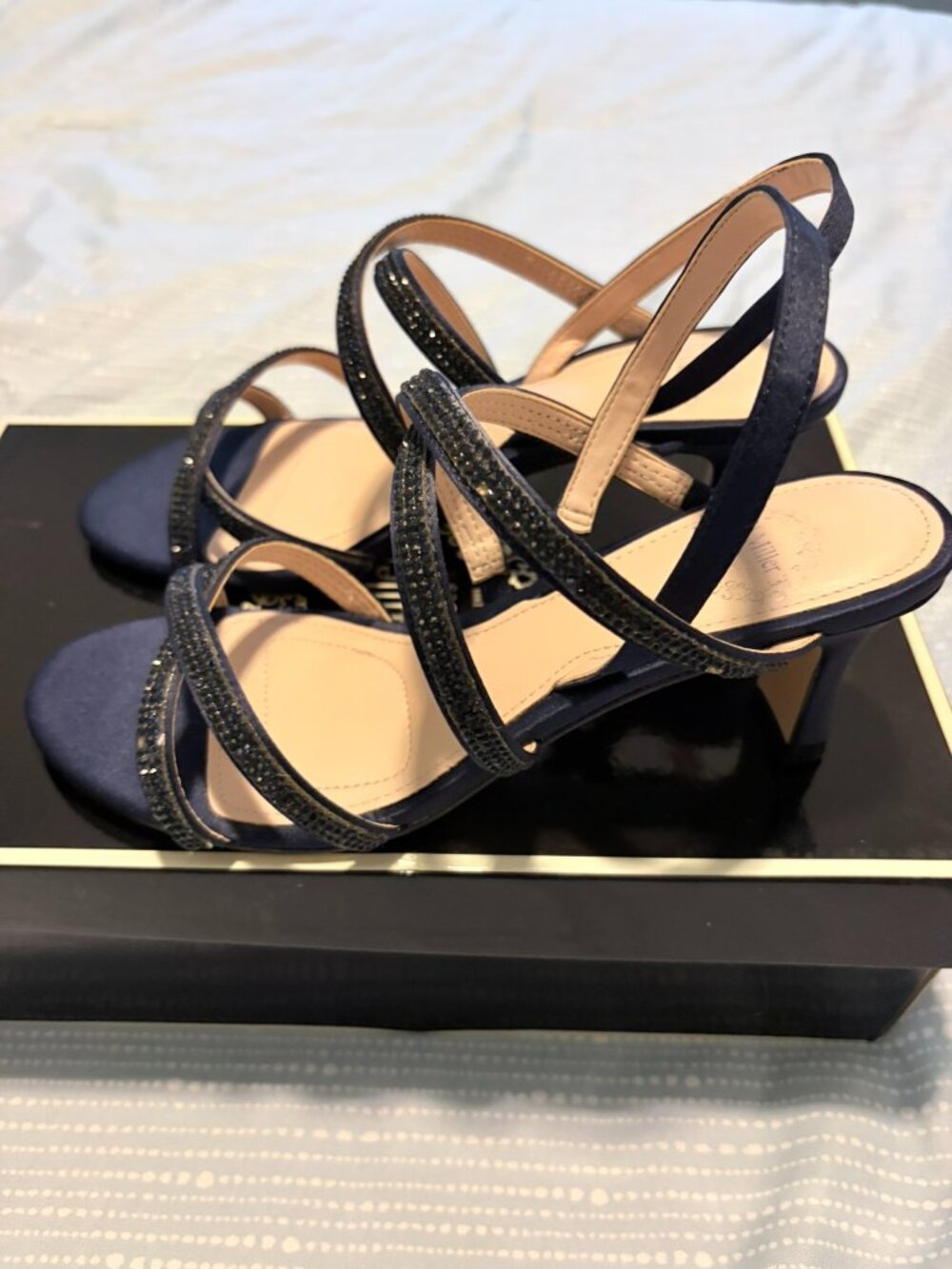 I. Miller Sandals LN Navy 5.5 M